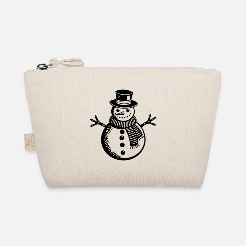Schneemann Bio-Täschchen