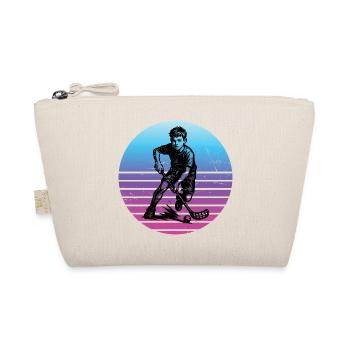 Floorball artwork for your outfit - Organic Pouch - nature - Front