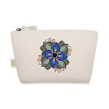 Fleur de mandala extravagante sarcelle - Trousse biologique - nature - Devant