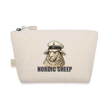 Nordischer Schafkapitän - Bio-Täschchen - Natur - Vorne