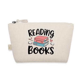 Bücher lesen - Bio-Täschchen - Natur - Vorne