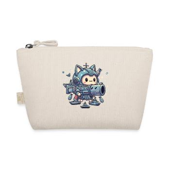 Space Cutie Warrior - Organic Pouch - nature - Front