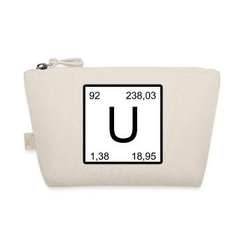 Graphique carré d’élément U de l’uranium - Trousse biologique - nature - Devant
