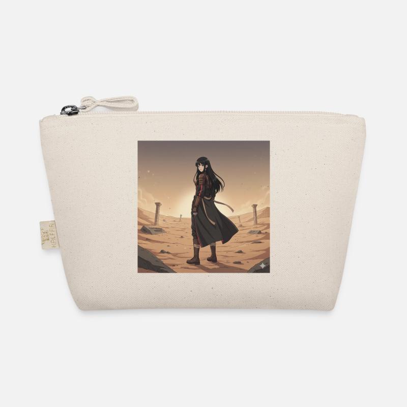 Dune Warrior — Black Armor Organic Pouch