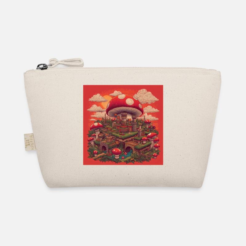 Mushroom Kingdom II Organic Pouch