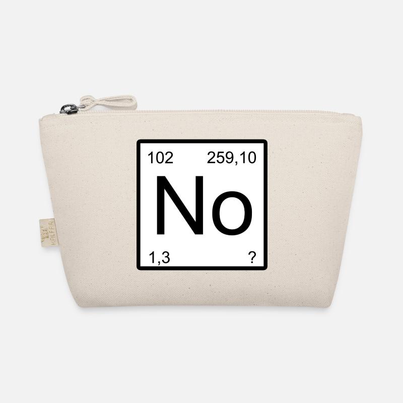 Nobelium No Elemental Nobelium Symbol Tee Organic Pouch