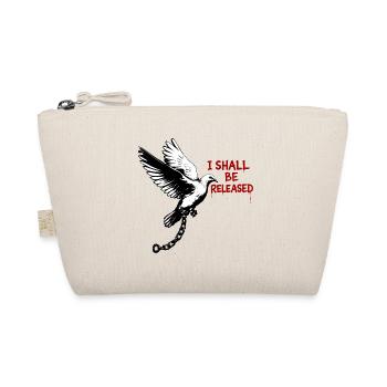 Dove of Liberation with Chain - Organic Pouch - nature - Front