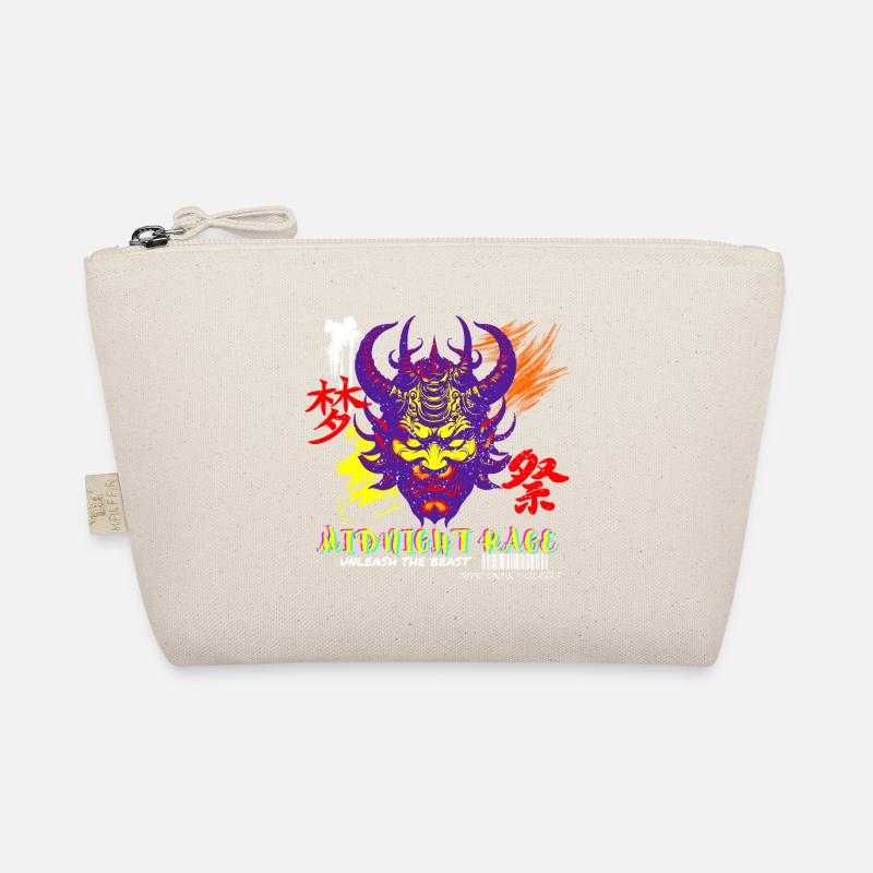 Midnight Rage Glitch Oni Face Style Urbain Trousse biologique