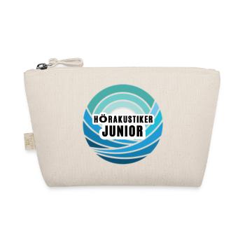 Audiologist Junior Successor Son Child Boy - Organic Pouch - nature - Front