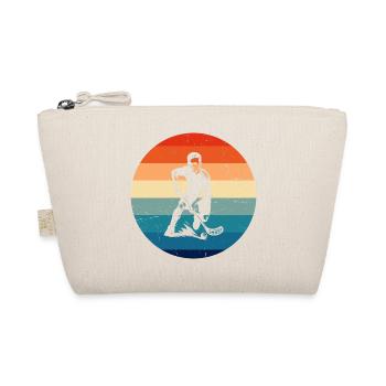 Floorball Stil für jeden Anlass - Bio-Täschchen - Natur - Vorne