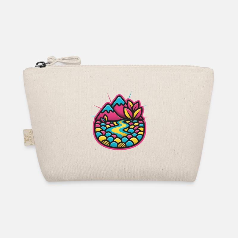 Paysage fluvial coloré Candystyle Trousse biologique