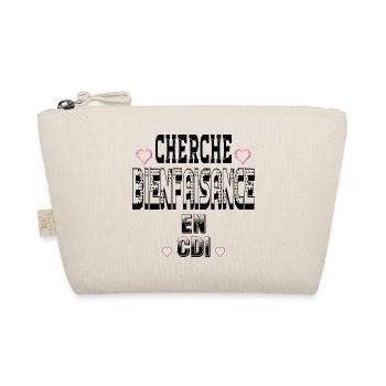 Looking for charity on a permanent contract - Organic Pouch - nature - Front