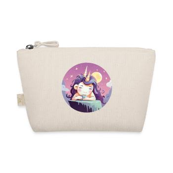 Moon tea unicorn in the evening - Organic Pouch - nature - Front