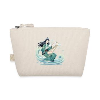 Guqin Master on Sea Wave - Organic Pouch - nature - Front