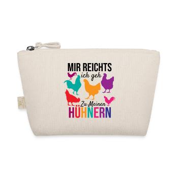 I've had enough, I'm going to my chickens, gift - Organic Pouch - nature - Front