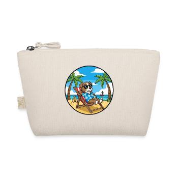 Vacances de plage Cool Dog Ambiance estivale - Trousse biologique - nature - Devant