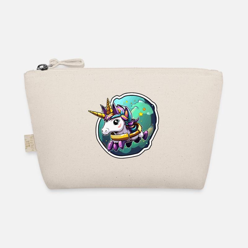 Space Unicorn Star Armor Organic Pouch
