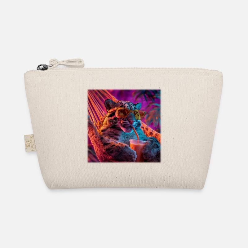 Chilled Leopard Hammock Neon Style Organic Pouch
