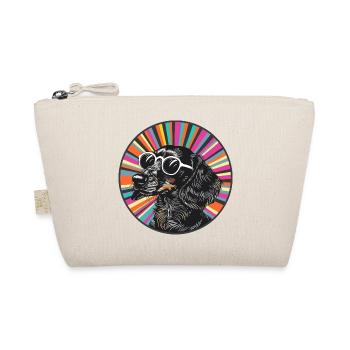 Chien avec des lunettes de soleil - Trousse biologique - nature - Devant