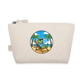 Ambiance estive de vacances à la plage des tortues - Trousse biologique - nature - Devant