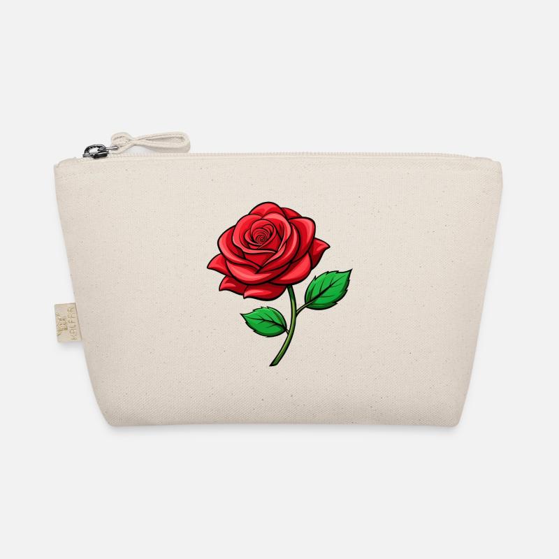 Red rose Organic Pouch