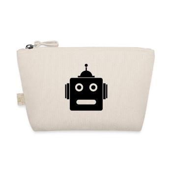 Robot head - Organic Pouch - nature - Front