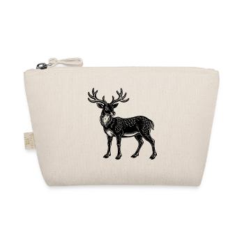 Reindeer - Organic Pouch - nature - Front