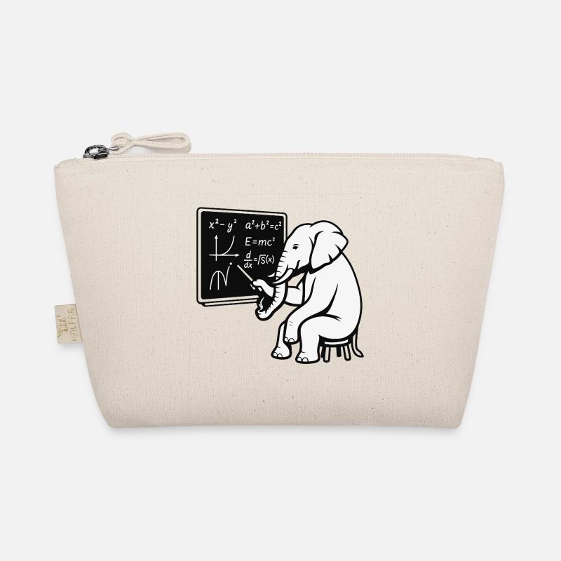 Professor Elephant - Bio-Täschchen - Natur