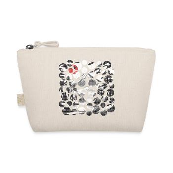 Japanese Mountain Landscape with Mount Fuji and Sun - Organic Pouch - nature - Front