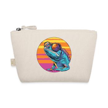 Caméléon avec des lunettes de soleil - Trousse biologique - nature - Devant