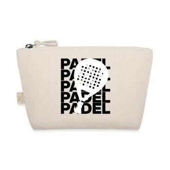 Padel Padel – Amour de raquette ! Roi et Reine de la Cour - Trousse biologique - nature - Devant