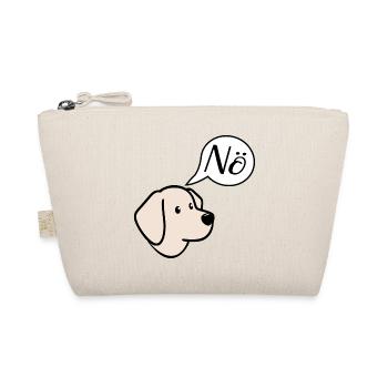 No dogs - Organic Pouch - nature - Front