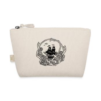 Pirate ship in a rope circle - Organic Pouch - nature - Front