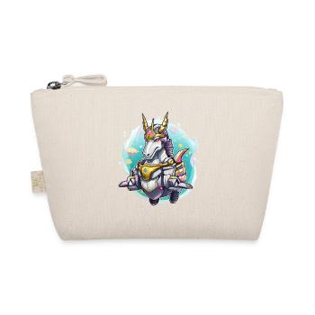 Neon Unicorn Warrior - Organic Pouch - nature - Front