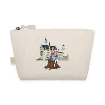 Bavarian pin-up for Neuschwanstein - Organic Pouch - nature - Front