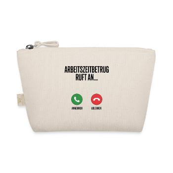 Working time fraud calls, what do you do - Organic Pouch - nature - Front