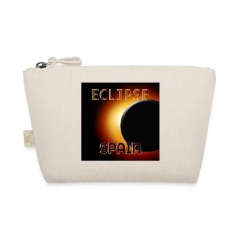 ECLIPSE SPANIEN, August 2026 - Bio-Täschchen - Natur - Vorne