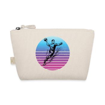 Motif handball pour vrais amoureux pour hommes - Trousse biologique - nature - Devant