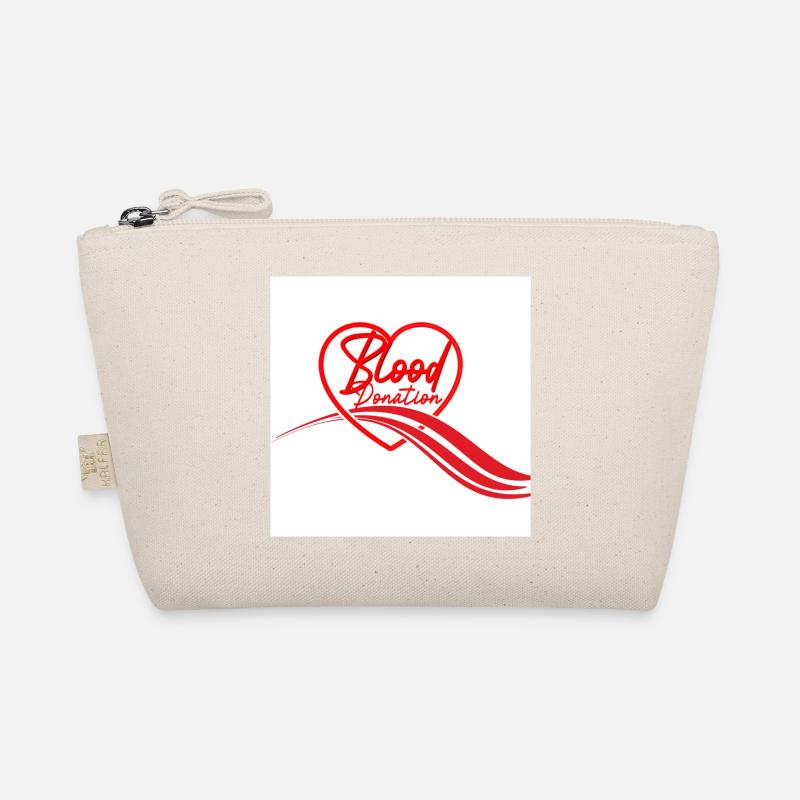 Herz-Logo der Blutspende Bio-Täschchen