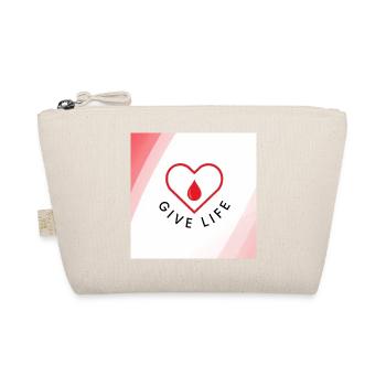 Give Life : Blood Donor Heart - Organic Pouch - nature - Front