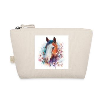 Portrait aquarelle de la fleur du cheval - Trousse biologique - nature - Devant