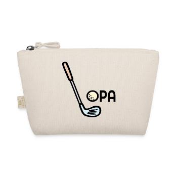 Golf Grandpa Golf Clubs - Organic Pouch - nature - Front