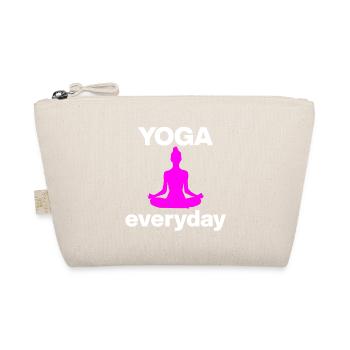 YOGA EVERYDAY PINK! LOTUS YOGI YOGA WELLNESS POWER - Organic Pouch - nature - Front