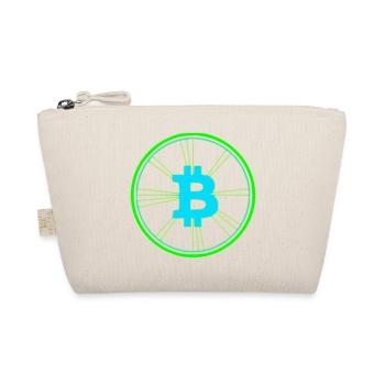 Vecteur de vitesse des wireframes Bitcoin - Trousse biologique - nature - Devant
