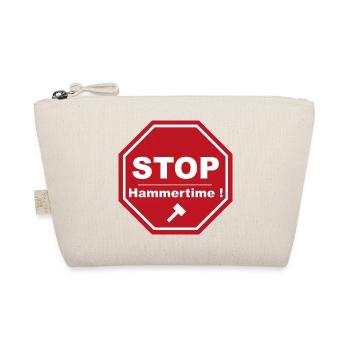 Stop Hammertime - Organic Pouch - nature - Front