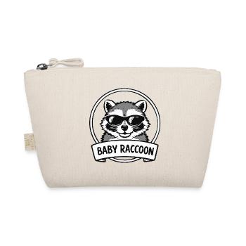 Logo des lunettes de soleil bébé raton laveur - Trousse biologique - nature - Devant