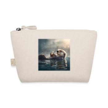 Loutre de mer mignonne : se détendre sur l’eau - Trousse biologique - nature - Devant