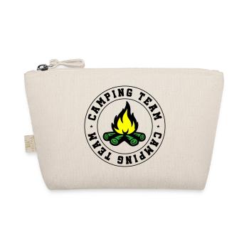 Camping Team Campfire - Organic Pouch - nature - Front
