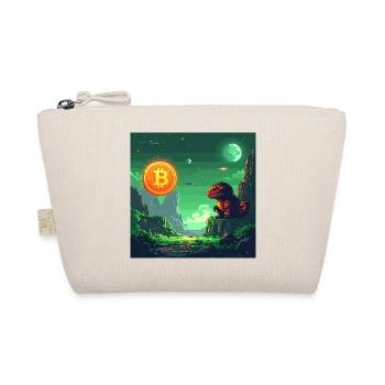 Space Bitcoin Odyssey - Organic Pouch - nature - Front