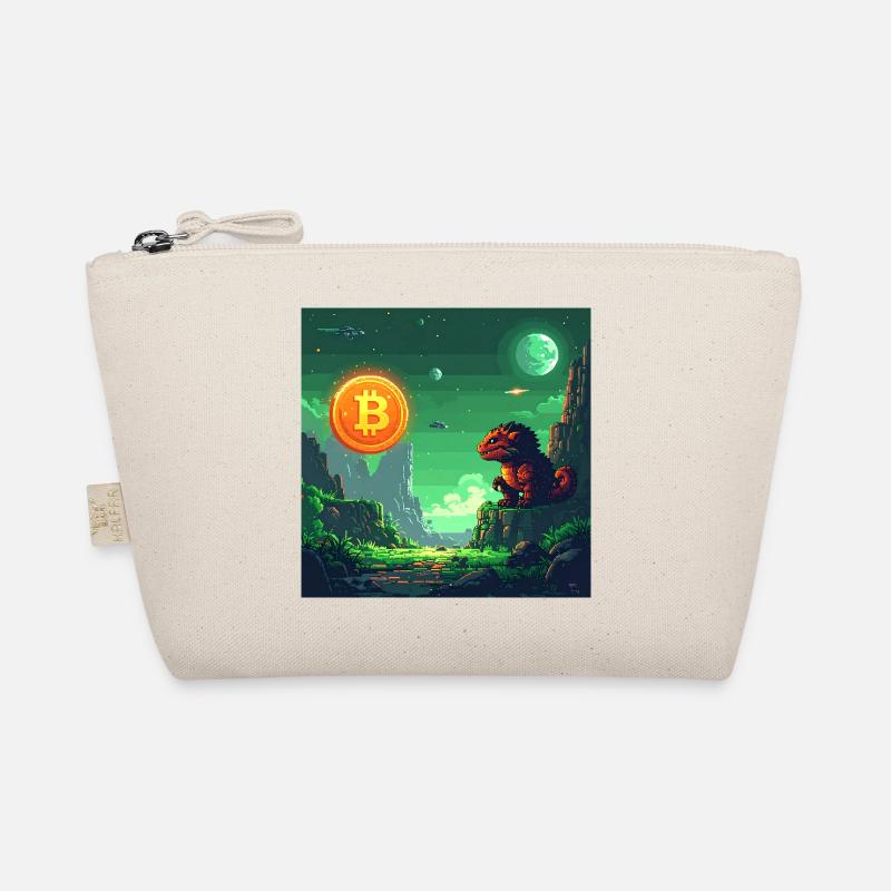 Space Bitcoin Odyssey Organic Pouch